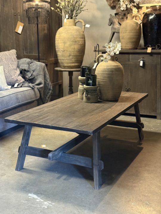 Aura Peeperkorn Cross landelijke salontafel 140x70 - Afbeelding 4