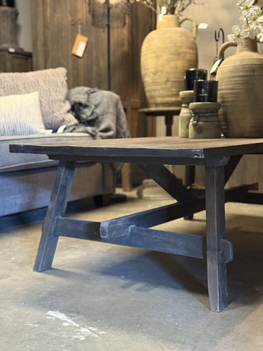 Aura Peeperkorn Cross landelijke salontafel 140x70 - Afbeelding 3