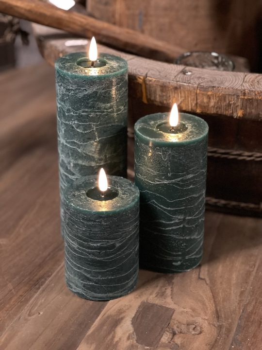 led kaars groen