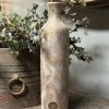 Bottle Tall with Neck Jewel L D.10 H.40