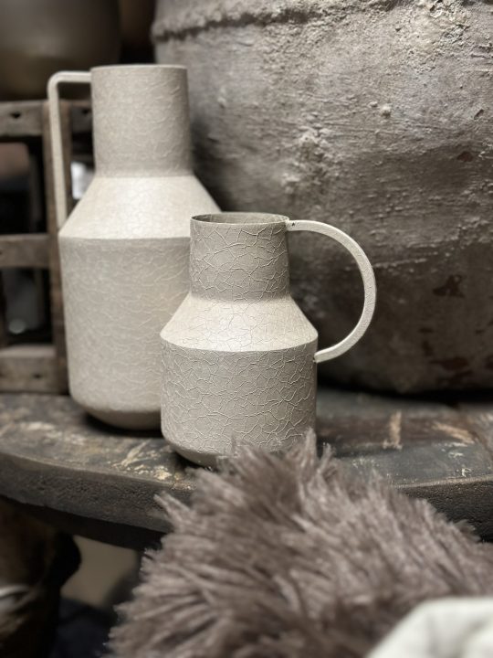 Tenbury flower vase  Grey 8*8*13