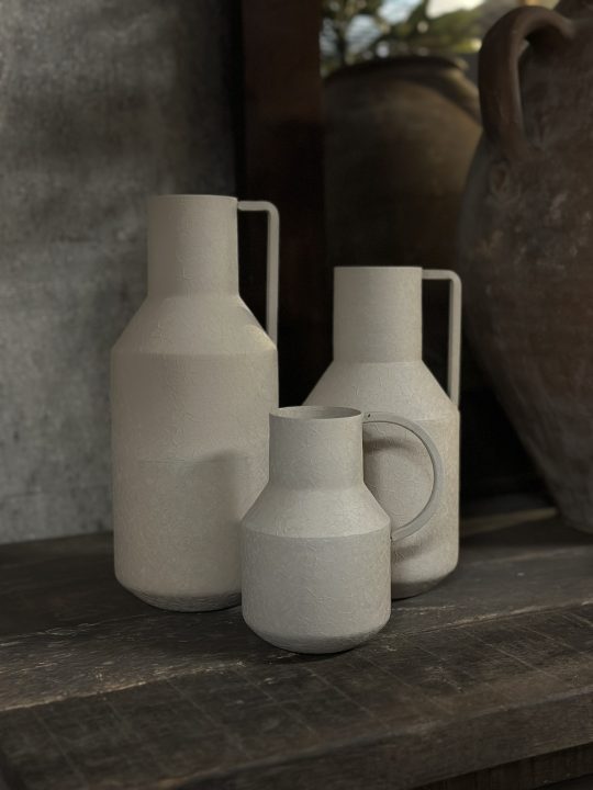 Tenbury flower vase  Grey 8*8*13 - Afbeelding 2