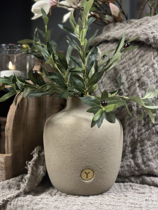 Vase Neck BRYNXZ Special Boho Sand XS D.20 H.24