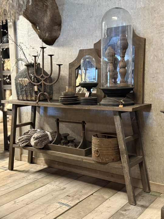 Landelijke Sidetable Driftwood 180cm - Afbeelding 2