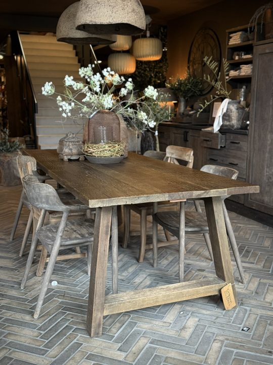 Eettafel A-poot - Rough Collectie - Afbeelding 2