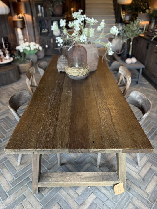 Eettafel A-poot - Rough Collectie - Afbeelding 5