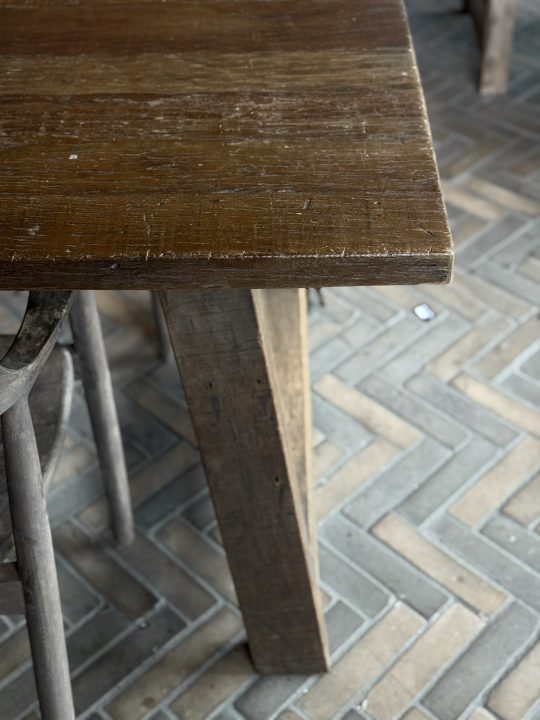 Eettafel A-poot - Rough Collectie - Afbeelding 4