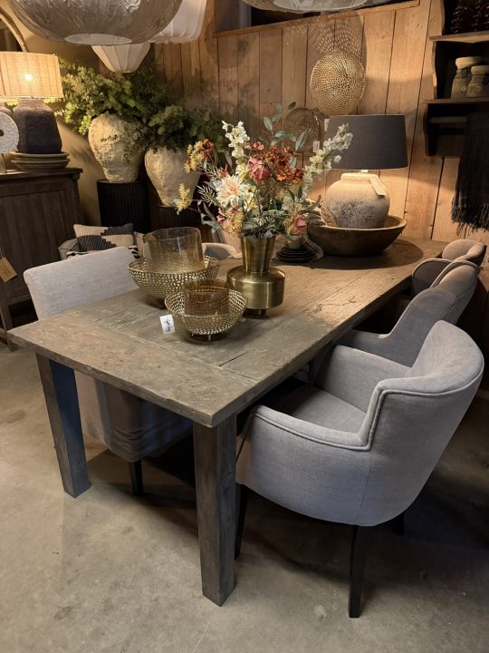 Old Grey eettafel - Afbeelding 3