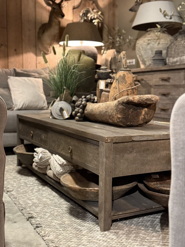 landelijke salontafel
