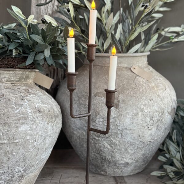 Kandelaar 3-arms Marwa, Luksa.