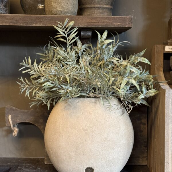 Planter Oval Moon Majestic Taupe L 34x20x30